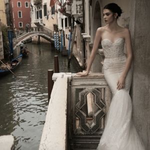 Custom made wedding dress